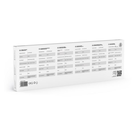 SAVIO SAVIO KLAWIATURA PRZEWODOWA PODŚWIETLANA LED KB-04 SAVIO SAVIO KLAWIATURA PRZEWODOWA PODŚWIETLANA LED KB-04