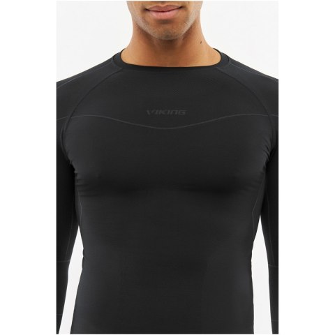 Viking Bielizna termoaktywna męska VIKING Gary Set Bamboo rozmiar M, czarna