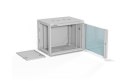 A-LAN ALANTEC Szafa wisząca 19" 9U 600x450, drzwi szklane, kolor szary, do samodzielnego montażu - Flat Pack (SW-9U-600-450-01-SF) A-LAN ALANTEC Szafa wisząca 19" 9U 600x450, drzwi szklane, kolor szary, do samodzielnego montażu - Flat Pack (SW-9U-600-450-01-SF)