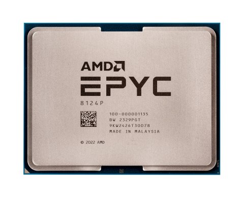 AMD Procesor AMD EPYC 8124P (16C/32T) 2.45GHz (3.0GHz Turbo) Socket SP6 TDP 125W AMD Procesor AMD EPYC 8124P (16C/32T) 2.45GHz (3.0GHz Turbo) Socket SP6 TDP 125W