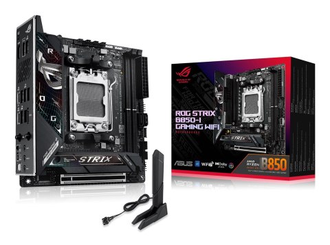 ASUS Płyta główna ASUS ROG STRIX B850-I GAMING WIFI ASUS Płyta główna ASUS ROG STRIX B850-I GAMING WIFI