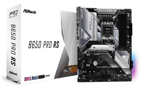 Asrock Płyta główna Asrock B650 PRO RS Asrock Płyta główna Asrock B650 PRO RS