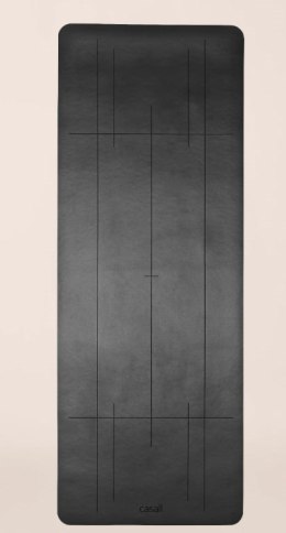 Casall Sport Mata do jogi czarna GRIP & CUSHION III 5mm