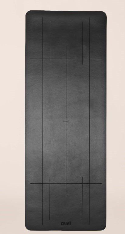 Casall Sport Mata do jogi czarna GRIP & CUSHION III 5mm