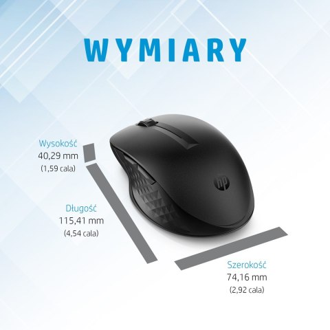 Hewlett-Packard HP Mysz bezprzewodowa 435 Multi-Device 3B4Q5UT Hewlett-Packard HP Mysz bezprzewodowa 435 Multi-Device 3B4Q5UT