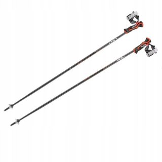 LEKI Kije narciarskie LEKI Airfoil 3D 125cm, black/red