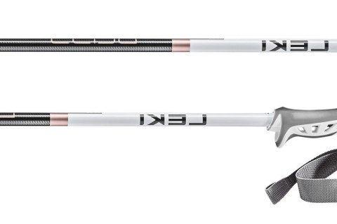 LEKI Kije narciarskie LEKI Bliss 120cm, resegold