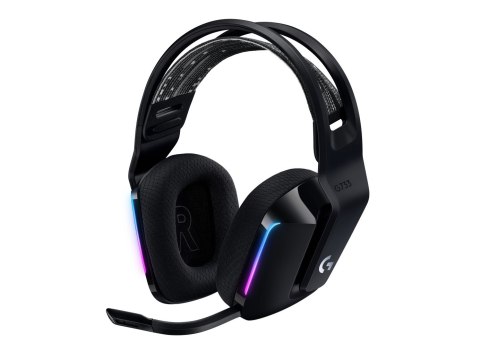 Logitech Słuchawki Logitech G733 Lightspeed Black Logitech Słuchawki Logitech G733 Lightspeed Black