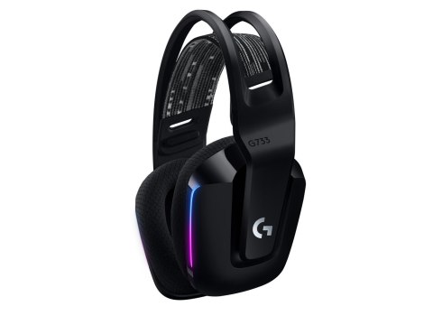 Logitech Słuchawki Logitech G733 Lightspeed Black Logitech Słuchawki Logitech G733 Lightspeed Black