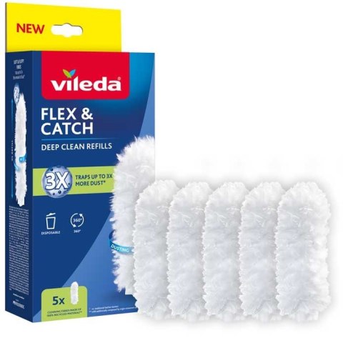 VILEDA Wkłady do miotełki do kurzu Vileda Flex&Catch 5 szt.