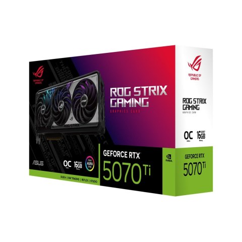 ASUS Karta graf. ASUS ROG STRIX RTX 5070 Ti 16GB OC GAM ASUS Karta graf. ASUS ROG STRIX RTX 5070 Ti 16GB OC GAM