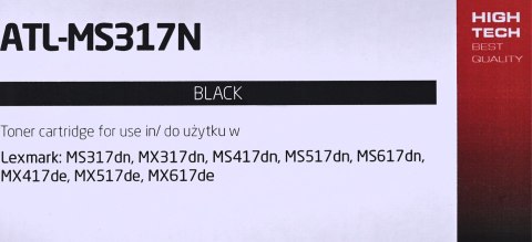 Activejet Activejet ATL-MS317N Toner (zamiennik do Lexmark 51B2000, Supreme; 2500 stron; czarny)