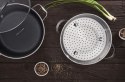 KOHERSEN Garnek z powłoką DIAMOND Kohersen Black Cube z funkcją gotowania na parze (28 cm ; 8,3l) KOHERSEN Garnek z powłoką DIAMOND Kohersen Black Cube z funkcją gotowania na parze (28 cm ; 8,3l)