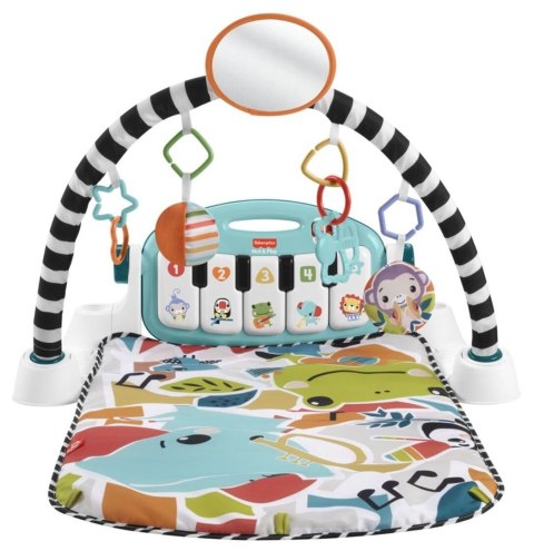 MATTEL Mattel Fisher Price Mata edukacyjna z pianinkiem HWY57