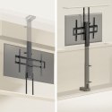 Maclean MACLEAN UCHWYT ELEKTRYCZNY SUFITOWO-PODŁOGOWY, WYSUWANY, 43''-88'', VESA 600X400, MAX 60KG, 100-240V AC,50/60HZ; MC-125