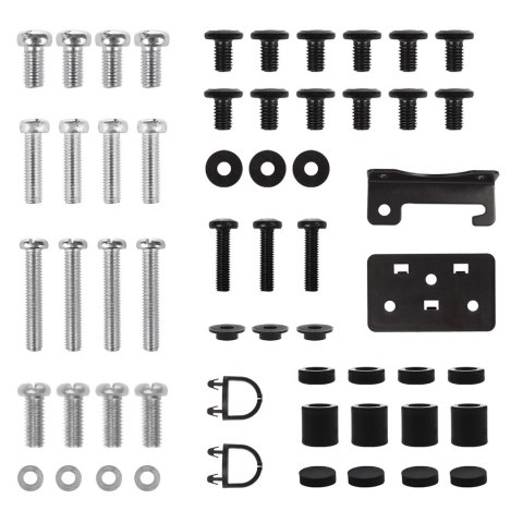 Maclean MACLEAN UNIWERSALNY STOJAK DO TV, NA SZAFKĘ RTV, PODSTAWKA, MAX. 40KG, MAX. VESA 400X400, REGULACJA WYSOKOŚCI I KĄTA MC-1240