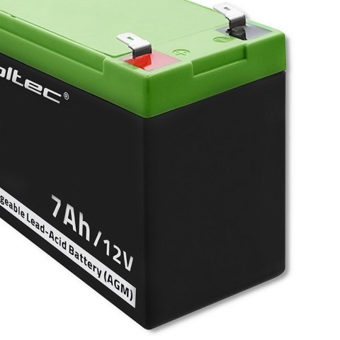 Qoltec QOLTEC AKUMULATOR AGM 12V | 7AH | MAX. 105A | SECURITY Qoltec QOLTEC AKUMULATOR AGM 12V | 7AH | MAX. 105A | SECURITY
