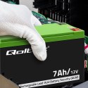 Qoltec QOLTEC AKUMULATOR AGM 12V | 7AH | MAX. 105A | SECURITY Qoltec QOLTEC AKUMULATOR AGM 12V | 7AH | MAX. 105A | SECURITY
