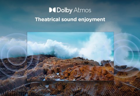 TCL Telewizor TCL 75V6C DLED 75'' 4K Ultra HD Google TV Dolby Atmos DVB-T2 Metaliczny