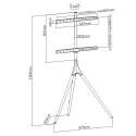 TECHly TECHLY STOJAK PODŁOGOWY TRIPOD TV LED/LCD 45-65 CA TECHly TECHLY STOJAK PODŁOGOWY TRIPOD TV LED/LCD 45-65 CA