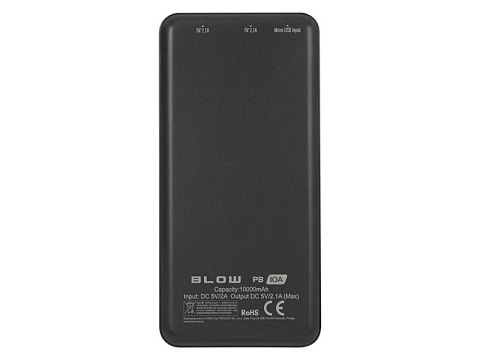 BLOW BLOW POWER BANK 10000MAH CZARNY PB10A BLOW BLOW POWER BANK 10000MAH CZARNY PB10A