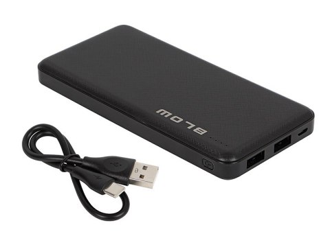 BLOW BLOW POWER BANK 10000MAH CZARNY PB10A BLOW BLOW POWER BANK 10000MAH CZARNY PB10A
