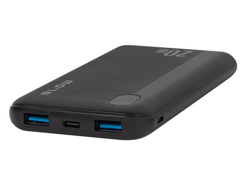 BLOW BLOW POWER BANK 10000MAH QC 20W CZARNY PB10B BLOW BLOW POWER BANK 10000MAH QC 20W CZARNY PB10B