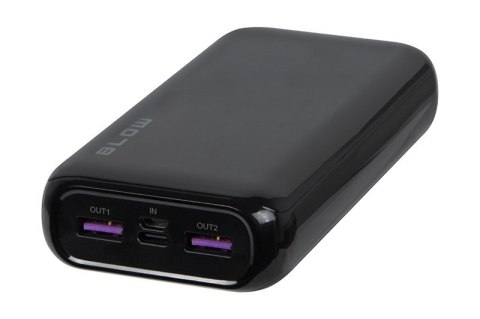 BLOW BLOW POWER BANK 20000MAH PD 20W CZARNY PB20F BLOW BLOW POWER BANK 20000MAH PD 20W CZARNY PB20F