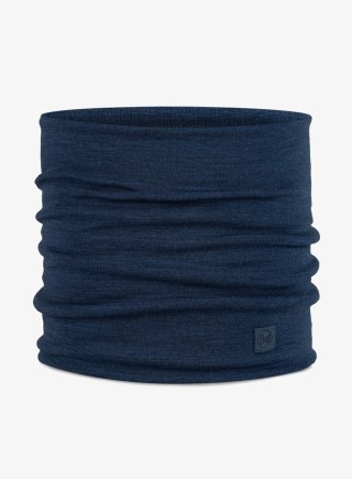 Buff Bandana BUFF MERINO HEAVYWEIGHT NECK WARMER SOLID NIGHT BLUE