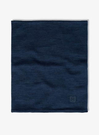 Buff Bandana BUFF MERINO HEAVYWEIGHT NECK WARMER SOLID NIGHT BLUE