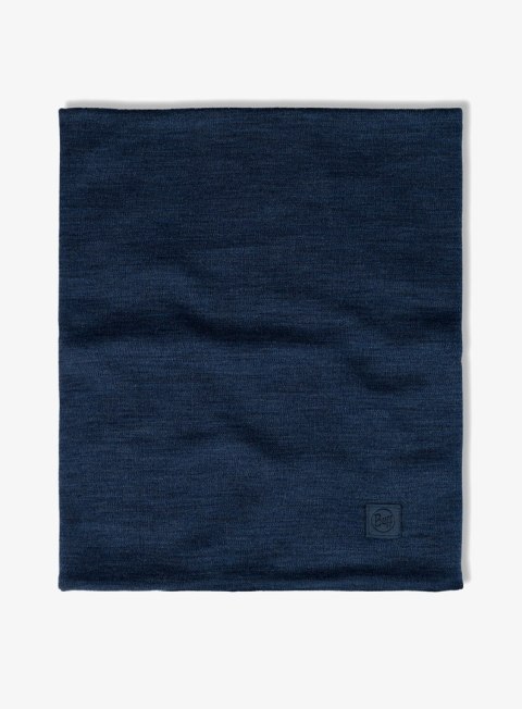Buff Bandana BUFF MERINO HEAVYWEIGHT NECK WARMER SOLID NIGHT BLUE