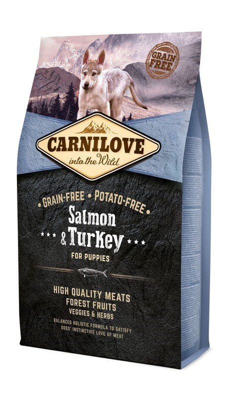 CARNILOVE Carnilove Salmon & Turkey For Puppies 4kg
