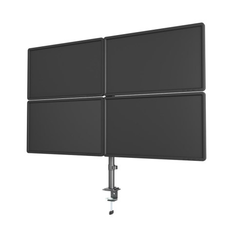 GEMBIRD GEMBIRD BIURKOWE RAMIĘ/UCHWYT DLA CZTERECH MONITORÓW (REGULOWANE), 13"- 32" GEMBIRD GEMBIRD BIURKOWE RAMIĘ/UCHWYT DLA CZTERECH MONITORÓW (REGULOWANE), 13"- 32"