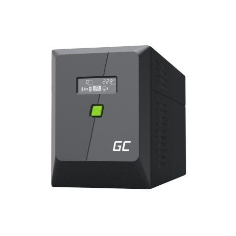 Green Cell GREEN CELL UPS POWERPROOF 1200W/2000VA MODYFIKOWANA SINUSOIDA Green Cell GREEN CELL UPS POWERPROOF 1200W/2000VA MODYFIKOWANA SINUSOIDA