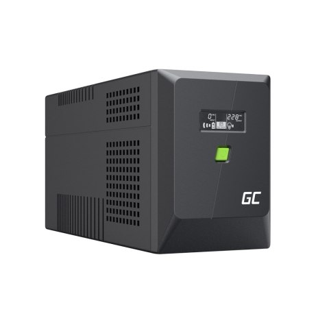 Green Cell GREEN CELL UPS POWERPROOF 1400W/2000VA CZYSTA SINUSOIDA Green Cell GREEN CELL UPS POWERPROOF 1400W/2000VA CZYSTA SINUSOIDA