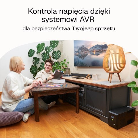 Green Cell GREEN CELL UPS POWERPROOF 480W/750VA CZYSTA SINUSOIDA Green Cell GREEN CELL UPS POWERPROOF 480W/750VA CZYSTA SINUSOIDA