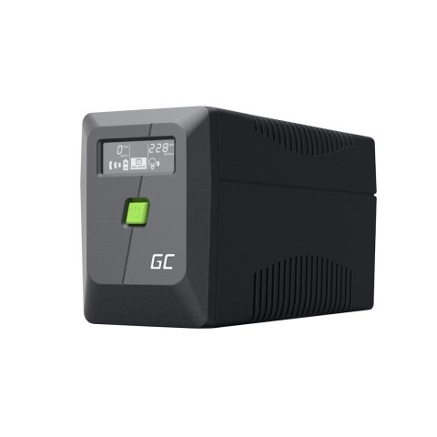 Green Cell GREEN CELL UPS POWERPROOF 480W/850VA MODYFIKOWANA SINUSOIDA Green Cell GREEN CELL UPS POWERPROOF 480W/850VA MODYFIKOWANA SINUSOIDA