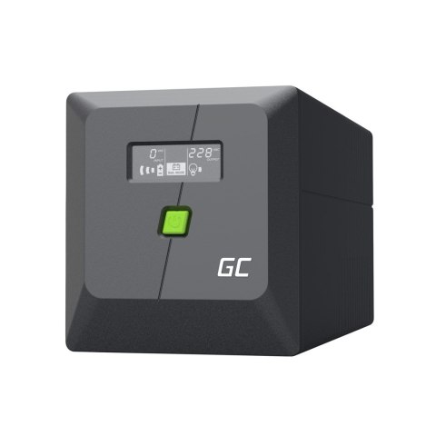 Green Cell GREEN CELL UPS POWERPROOF 600W/1000VA MODYFIKOWANA SINUSOIDA Green Cell GREEN CELL UPS POWERPROOF 600W/1000VA MODYFIKOWANA SINUSOIDA