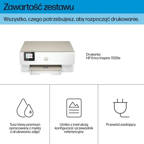 Hewlett-Packard Urządzenie wielofunkcyjne atramentowe HP Envy 7220e Hewlett-Packard Urządzenie wielofunkcyjne atramentowe HP Envy 7220e