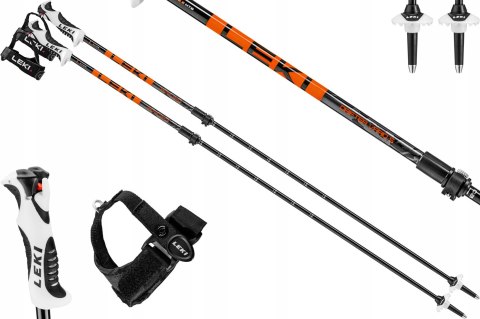 LEKI LEKI Kije Drifter Vario S 90-120 black-dark LEKI LEKI Kije Drifter Vario S 90-120 black-dark
