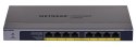 NETGEAR Switch Netgear GS108PP-100EUS 8p PoE 123W (PoE+: 8p) Unmanaged Gigabit