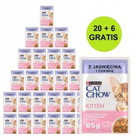 PURINA NESTLE PURINA CAT CHOW KITTEN Jag&Cuk 20+6 saszet. 2,21kg