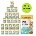 PURINA NESTLE PURINA CAT CHOW Kurczak&Fasola 20+6 saszet. 2,21kg