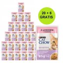 PURINA NESTLE PURINA CAT CHOW SENS Łsś&Cuk 20+6 saszet. 2,21kg