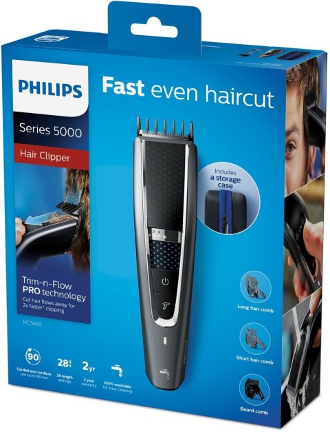 Philips Maszynka do strzyżenia PHILIPS HC 5650/15 Philips Maszynka do strzyżenia PHILIPS HC 5650/15