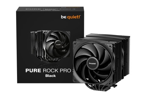 BE QUIET! CHŁODZENIE CPU BE QUIET! PURE ROCK PRO 3 BLACK BE QUIET! CHŁODZENIE CPU BE QUIET! PURE ROCK PRO 3 BLACK
