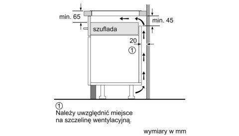 BOSCH Płyta indukcyjna BOSCH PVQ61CHB1E czarny mat
