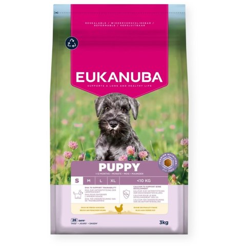 EUKANUBA EUKANUBA Puppy Small rich in chicken 3kg