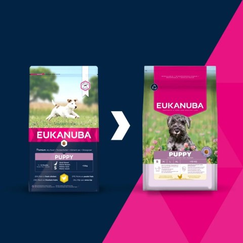 EUKANUBA EUKANUBA Puppy Small rich in chicken 3kg