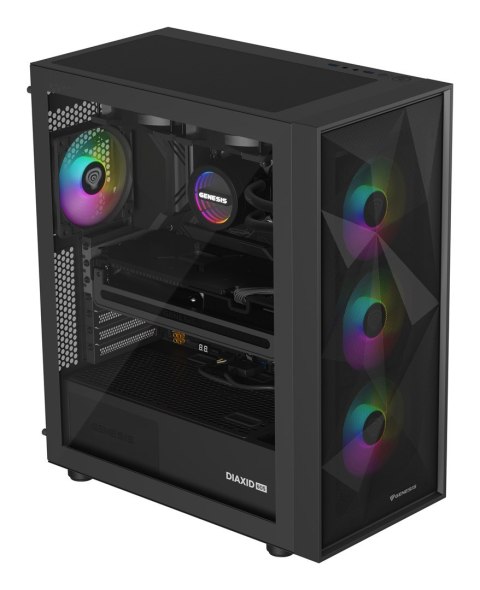 GENESIS GENESIS CHŁODZENIE WODNE HYDRIA 240 ARGB CZARNE